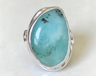 Peruvian Opal Ring Size 6.5 Andean Opal