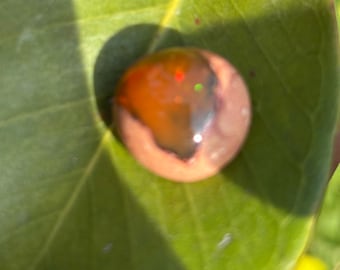Cantera Opal, 8.5 cts Cabochon, Mexican Fire Opal