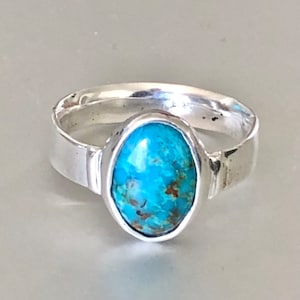 Kingman Turquoise Ring Size 12.5