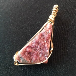 Cobalto Calcite Pendant