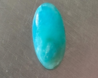Peruvian Opal Cabochon 19 X 9 X 3.5 mm.