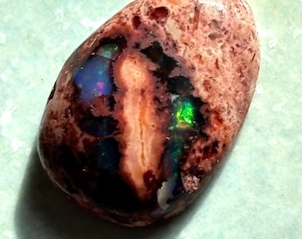 Cantera Opal Cabochon 3 cts Mexican Fire Opal
