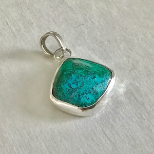Chrysocolla Pendant, Malachite Chrysocolla Pendant