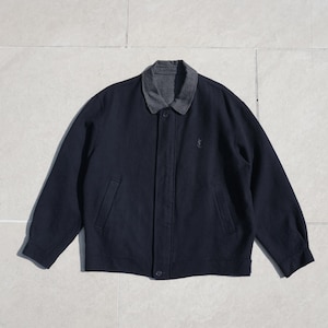 ジャケット・アウター Vintage Yves Saint Laurent knit jacket Vintage Yves Saint Laurent Cream / Grey Jacket Men's Cotton