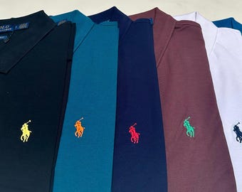 Ralph Lauren Men's Short sleeve premium Embroidered Polo Shirt