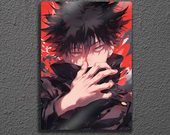 Aluminum Print Anime Poster | Metal Wall Decor for Gaming Room