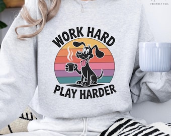 Funny Dog T-Shirt Design PNG, Pet Clipart (Digital Download)