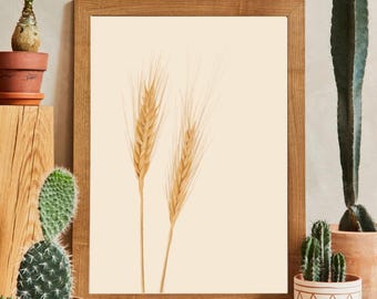Illustration Wall Art | Botanical Print | Floral Home Decor | Minimalist Nature Poster | Digital Download