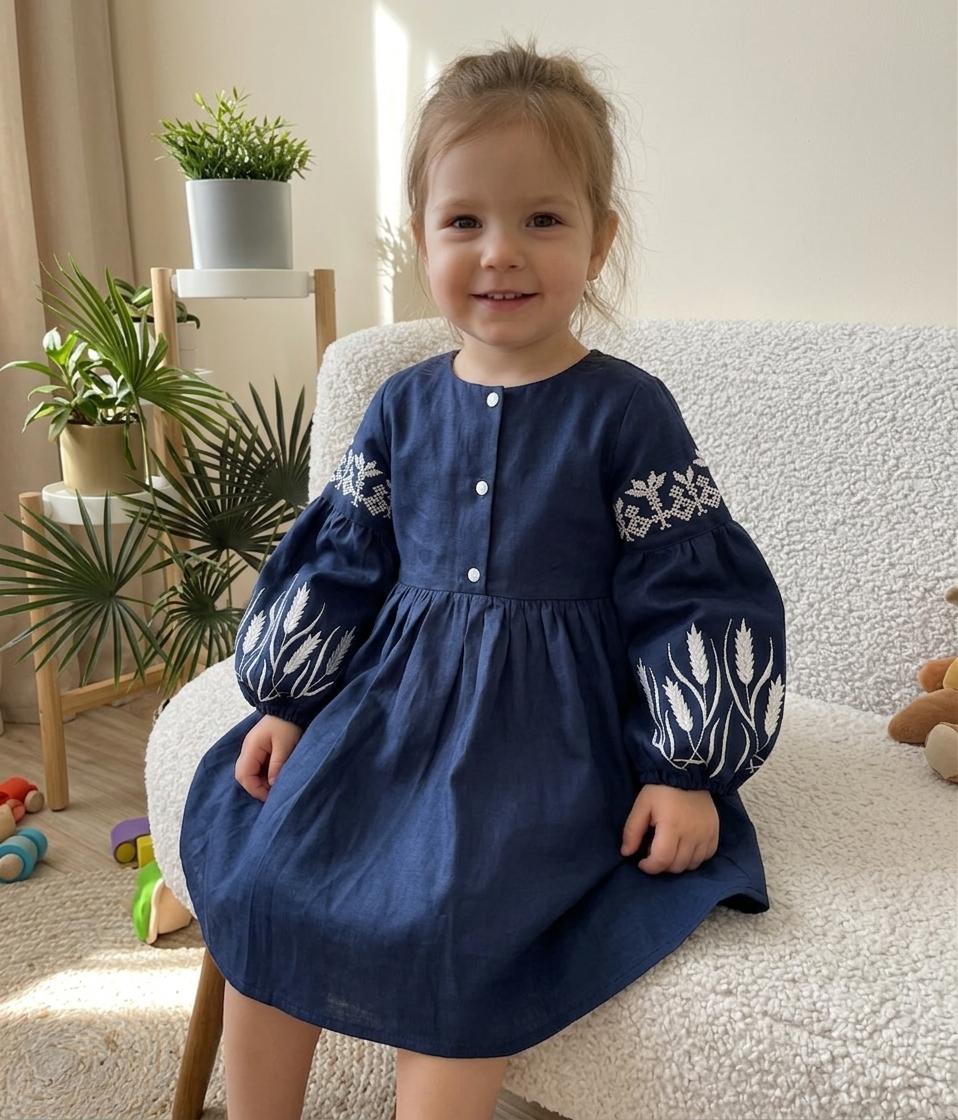 navy blue newborn dress Infant Navy Blue Dress