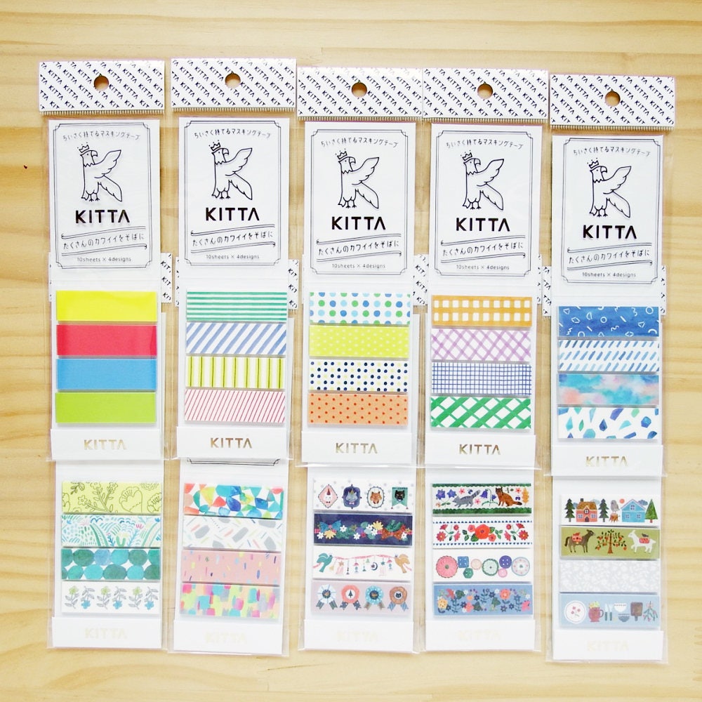 New Plain Stationery Meowmo Pads, KITTA Washi Tape and more