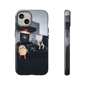 Adventure Time Phone Case, Tough Cases with Cartoon Design, Gift for Fans, Fun and Stylish Accessory