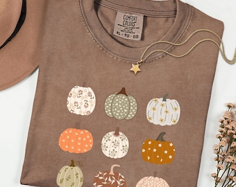 Pumpkin Season Shirt, Fall Pumpkin Shirt, Thanksgiving Shirt, Vintage Pumpkin Tee, Autumn Shirt, Pumpkin Patch Shirt, Fall Shirt for Women