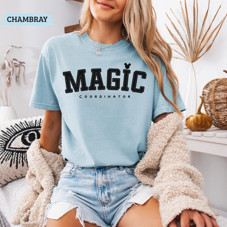 Disney Magic Coordinator Shirt, Disney Trip Shirt, Disney Group Coordinator, Disney Trip Shirt, Disneyland Magic Coordinator T-Shirt