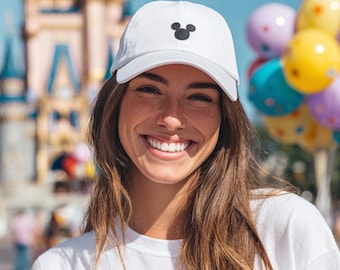 Embroidered Mickey Hat: Disney Cap