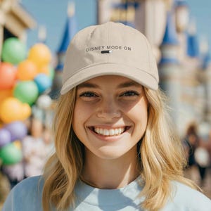 Disney Embroidered Cap | Embroidered hat | Disney Family Vacation Hat | Disney World Hat | Gift for girlfriend, gift for boyfriend