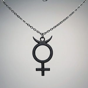 Alchemy Gothic - Collier Vampire's Eye - Unisexe - Argent étain - Officiel - Bijou Gothique