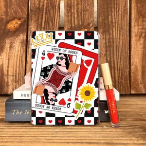 Queen of Books Kindle EReader Digital Insert