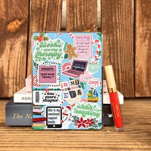 Candy Canes Christmas Kindle EReader Digital Insert