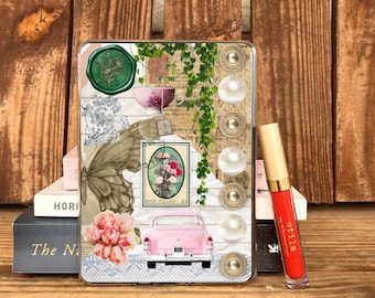 Inserto digitale per Kindle EReader con collage vintage