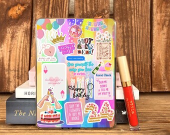 Birthday Girl Kindle Digital Insert (Customizable)