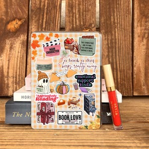 Fall Halloween Kindle EReader Digital Insert