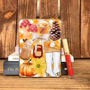 Fall Collage Kindle EReader Digital Insert