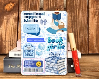 Inserto digitale per eReader Kindle blu