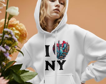 I Love New York Hoodie: Kuscheliges NYC Sweatshirt