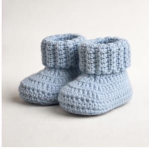 Crochet Baby Booties Pattern PDF | Quick & Easy Beginner-Friendly Design | Instant Digital Download