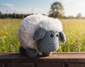 Bo Sheep Amigurumi Crochet Pattern | Stuffed Toy PDF | Instant Digital Download