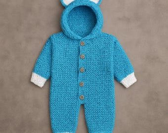 Haakpatroon babyromper pdf | Ontwerp romper voor baby's | Directe digitale download