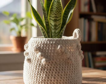 Small-Space Crochet Storage Basket Pattern – Foldable Home Organizer PDF