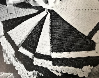 Vintage Crochet Pattern "Ship Shape Pot Holders" PDF Pattern -- INSTANT DOWNLOAD -- Crocheted Kitchen Decor
