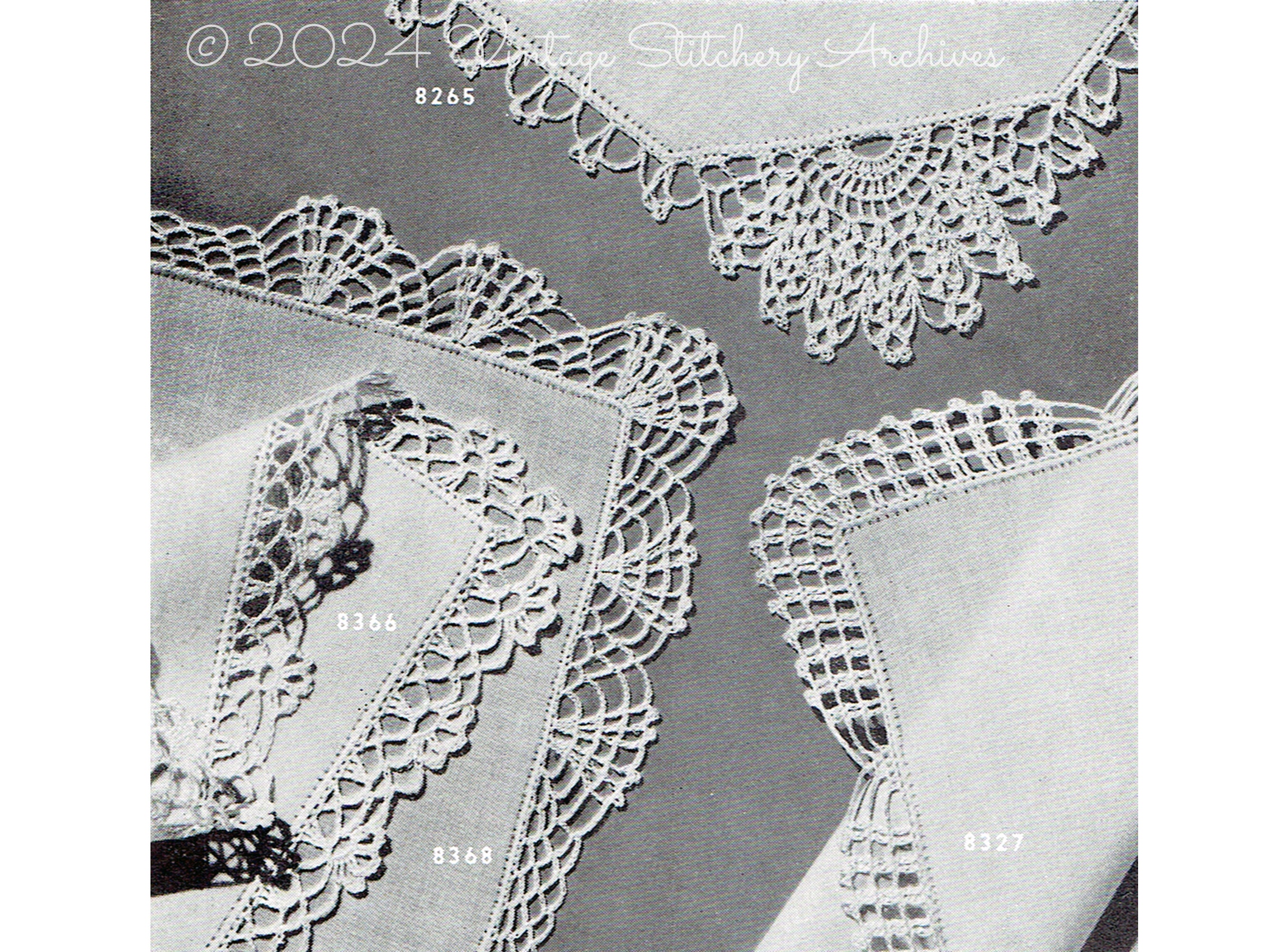 Vintage Crochet Lace Edging Crochet Patterns