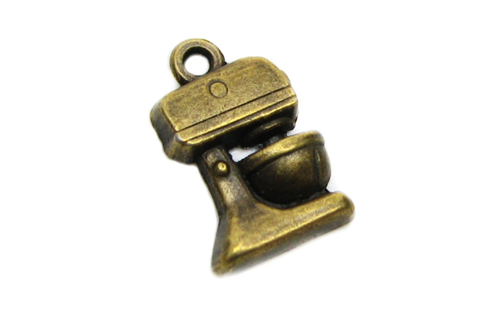 SALE Antique Bronze Stand Mixer Charms / Brass Chef Baker Etsy
