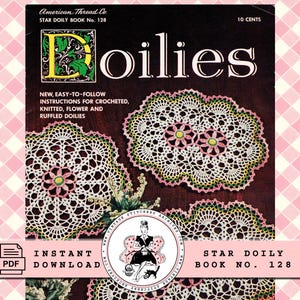 1956 kleedjes vintage haakpatronenboek pdf -- INSTANT DOWNLOAD -- met patronen voor haken en breien kleedjes