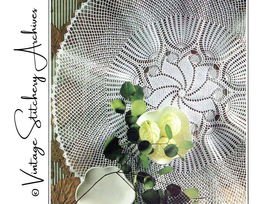 Vintage Crochet Pattern 