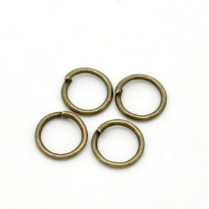 5mm 22 Gauge Closed (Soldered) Gold Filled Jump Rings (F29GF