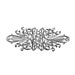 Filigree : 10 Antique Silver Filigree Connectors | Platinum Filigree Stampings 85x34mm -- Lead, Nickel & Cadmium Free F89038 