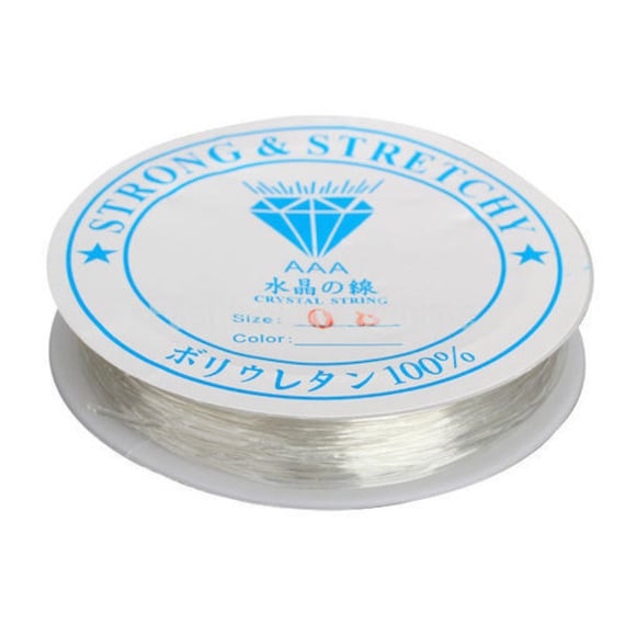 Translucent .5mm Elastic String Elastic Cord Clear Beading Thread Stretch  Cord Bracelet String  Crystal Thread 