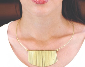 Fringe Collar Necklace