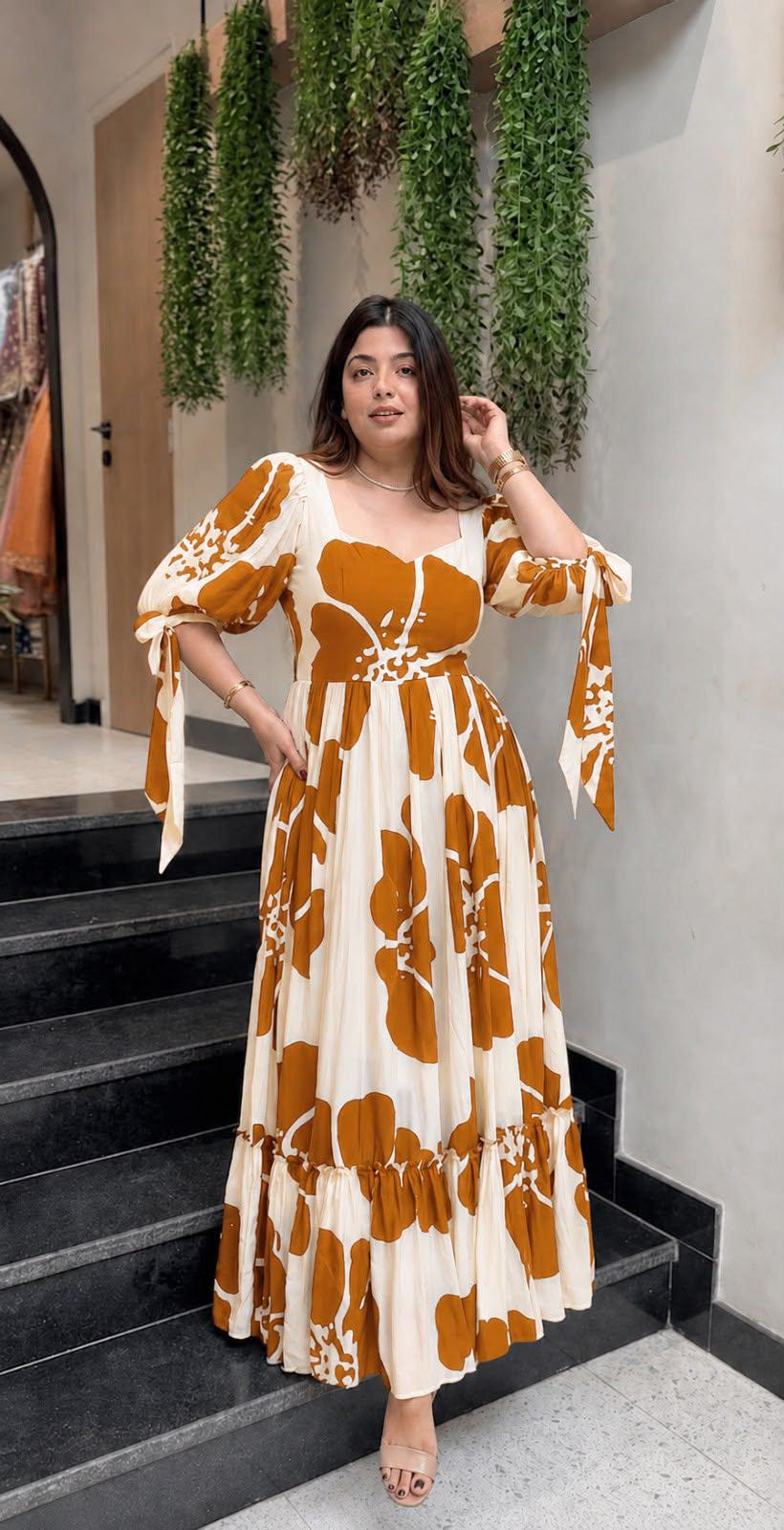formal champagne wedding guest dress Zapakasa Women Floral Maxi Beach Short Sleeves A Line V-Neck Dress line floor length skirt Top 10 Men's Christmas Size:3-4yrs product-type:occasion dresses