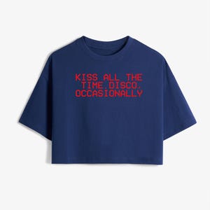 Maglietta per bambini "Kiss All The Time Disco Occasionally", maglietta con merchandising dell'album Harry Styles, maglietta da ragazza Together Tour Concert