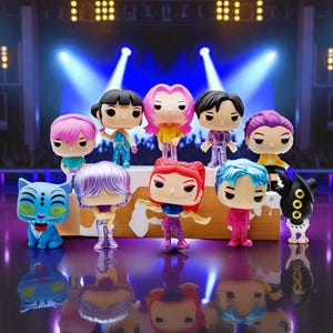 10PC Kpop Huntr/x Demon Figurine Set, Inspired Collectibles For Kids, Children Toys Gift For Huntrix Fans