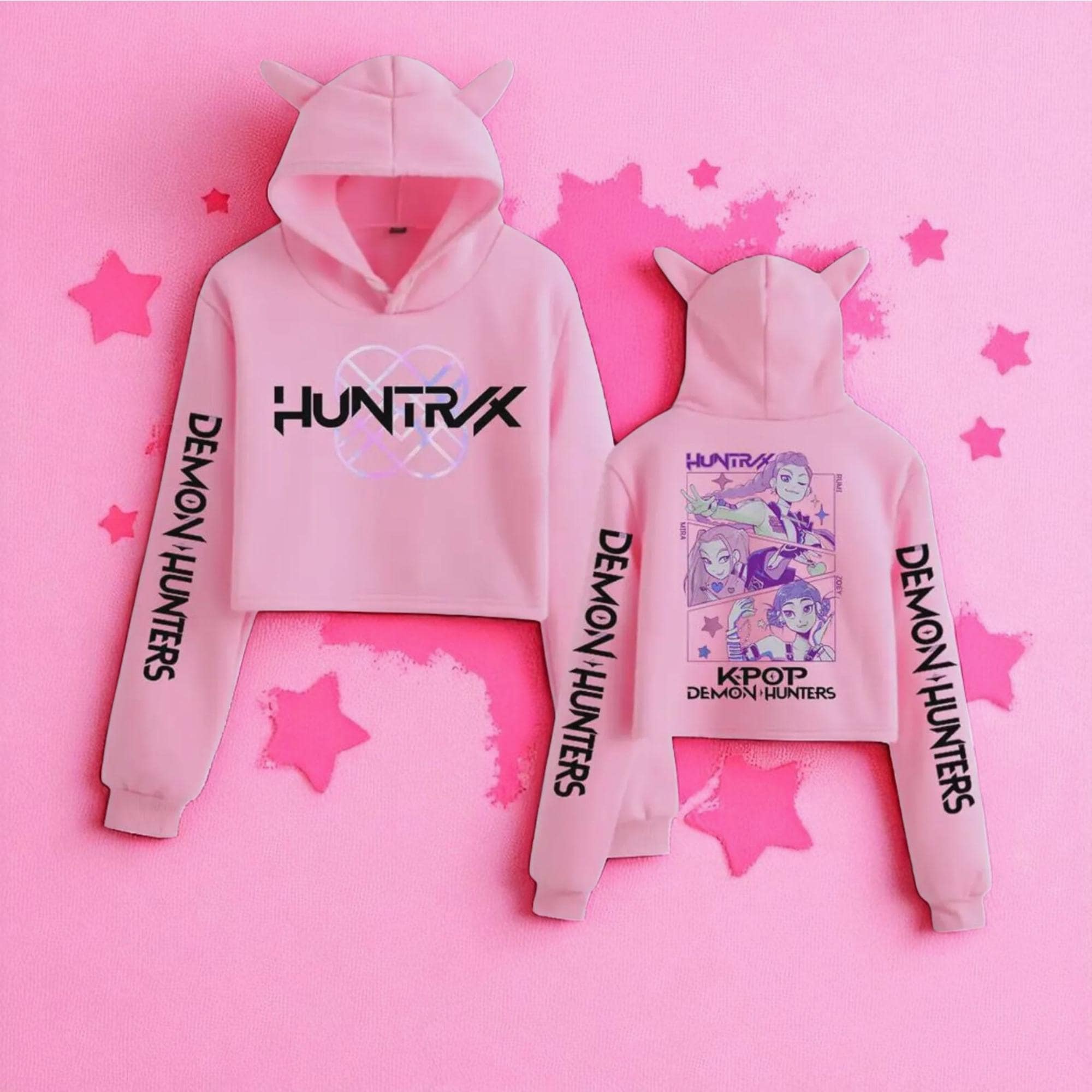Girls Crop Hoodie