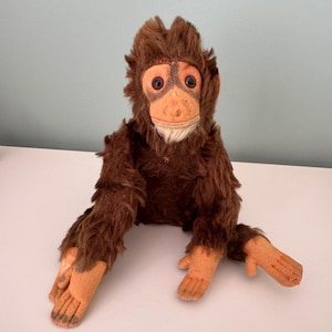 Steiff-chimpansee, vintage jaren 60