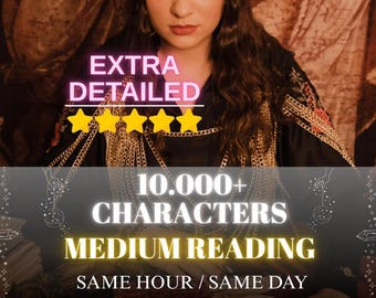 Lectura en la misma hora / Lectura de Medium / Lectura psíquica extra profunda / Perspicacia real de Medium / Lectura sobre el amor, lectura sobre la carrera profesional / Lectura detallada sobre el propósito de vida