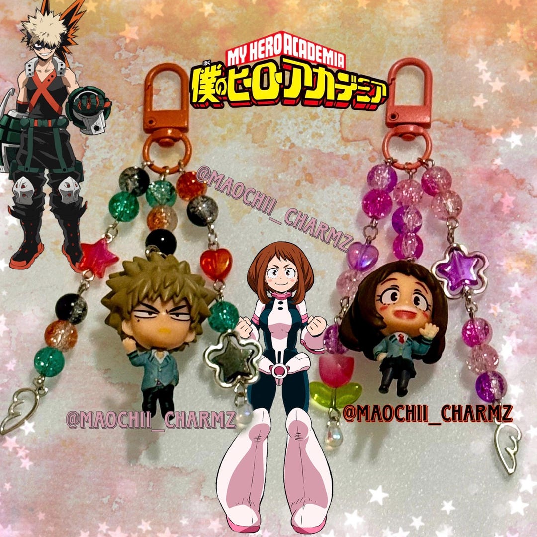 My Hero Academia Keychain - Handmade Keychain - Etsy