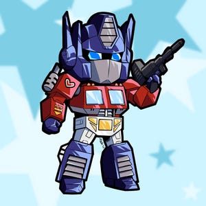 Optimus Sticker