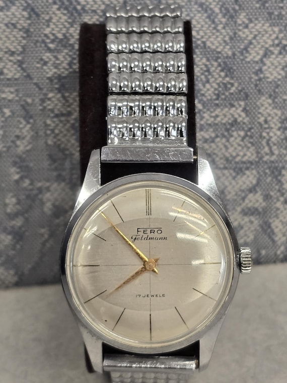 Vintage Fero Feldmann Swiss Watch – 17 Jewels, Manual Wind - Etsy